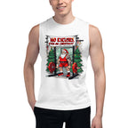 Sin Mangas No Excuses Even On Christmas - Modelo masculino