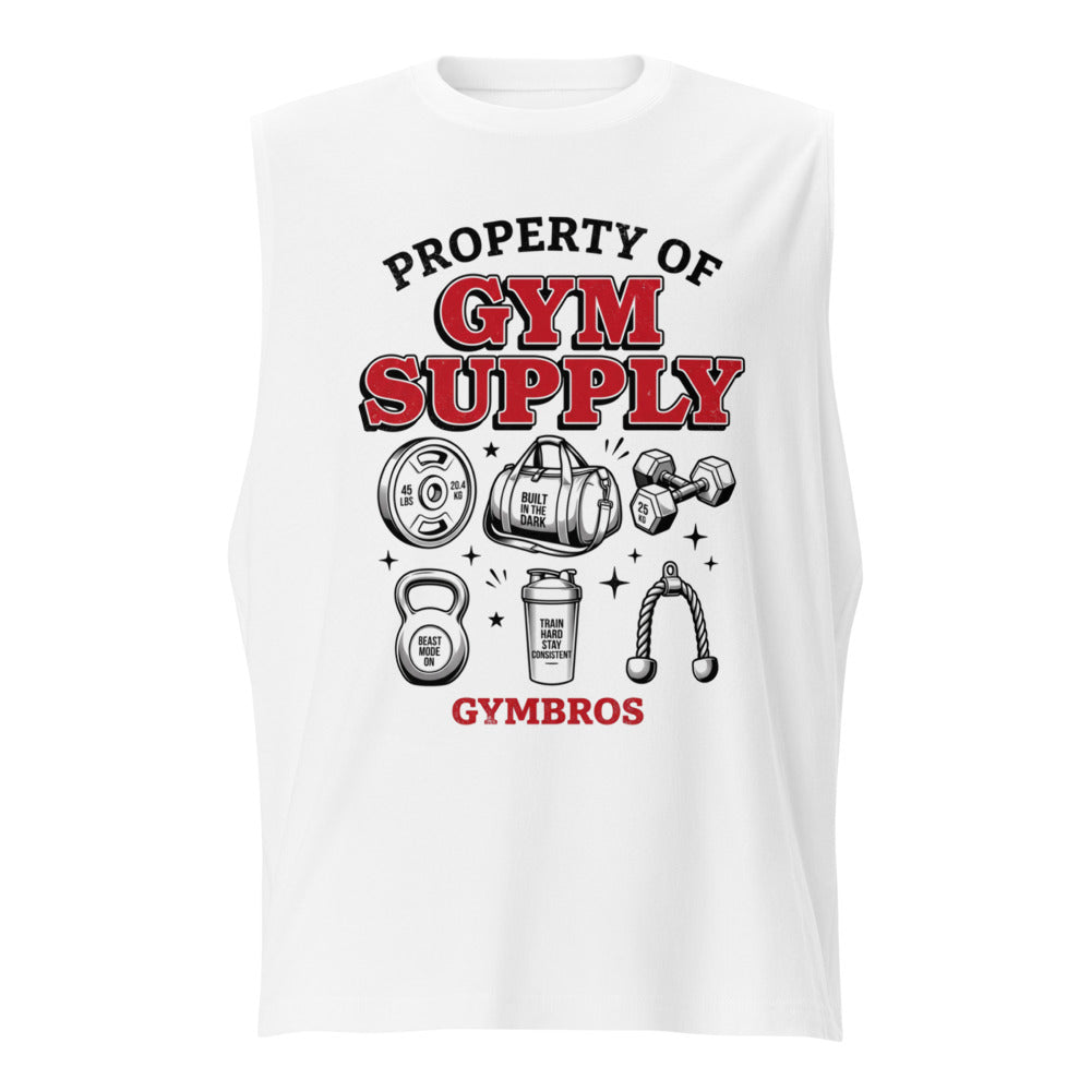 Sin Mangas Property Of Gym Supply Kettlebell Shaker - Frente