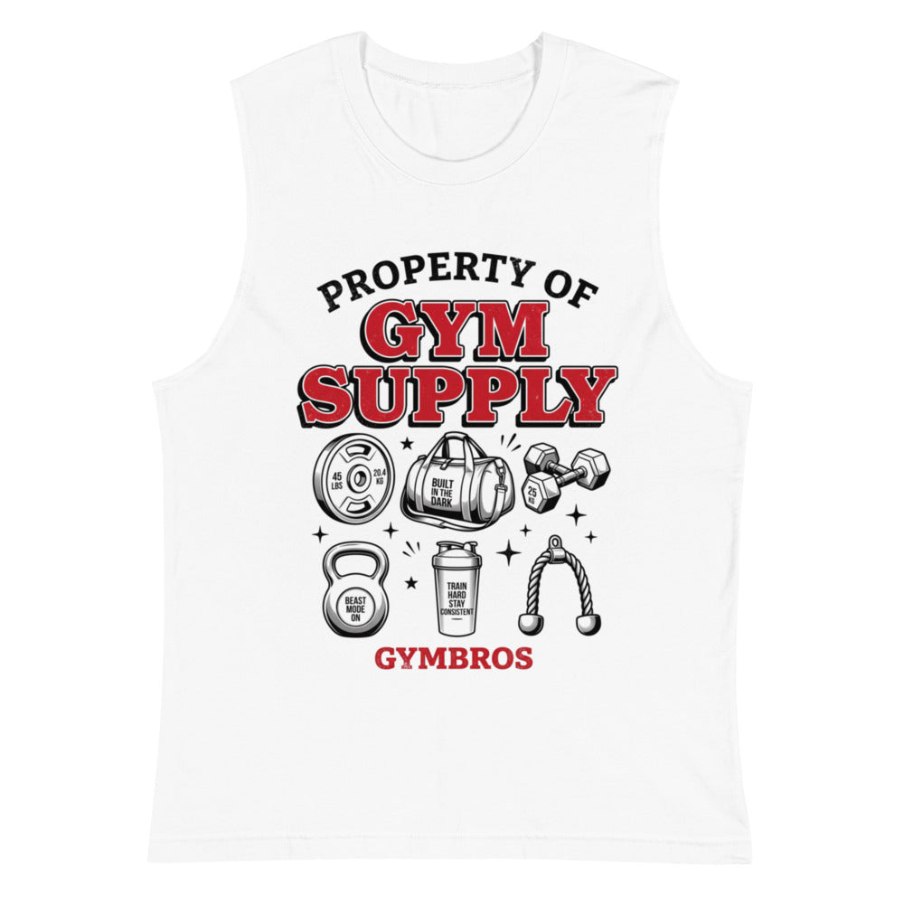 Sin Mangas Property Of Gym Supply Kettlebell Shaker - Plano