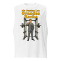 Sin Mangas Pulgar Arriba Power Rack Traje Gris - Frente