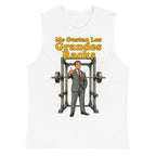 Sin Mangas Pulgar Arriba Power Rack Traje Gris - Plano