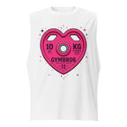 Sin Mangas Strength With Purpose Pink Heart Plate - Frente