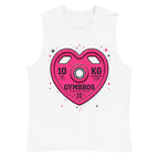 Sin Mangas Strength With Purpose Pink Heart Plate - Plano