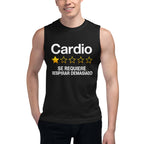 Sin Mangas Cardio Una Estrella Respirar Demasiado - Modelo masculino