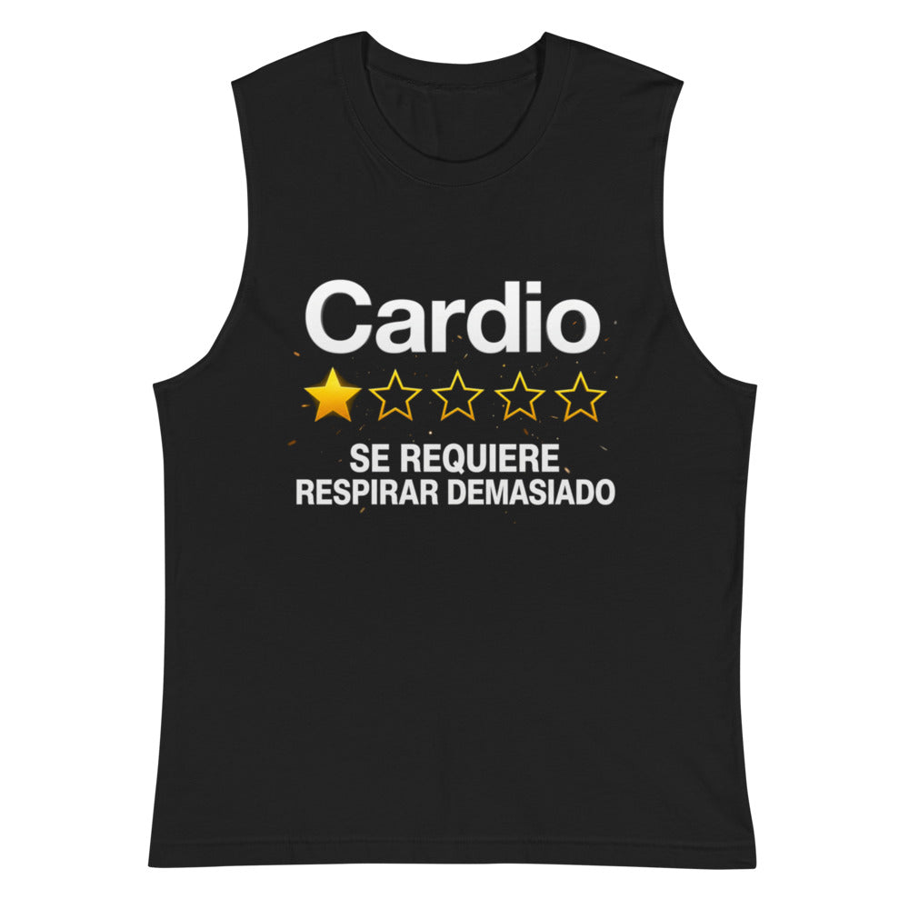 Sin Mangas Cardio Una Estrella Respirar Demasiado - Plano