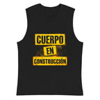Sin Mangas Cuerpo En Construcción Gym - Plano