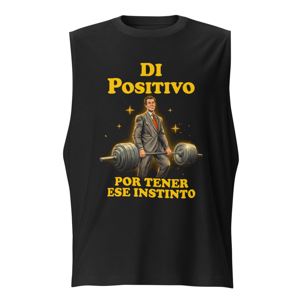 Sin Mangas Di Positivo Por Tener Ese Instinto - Frente