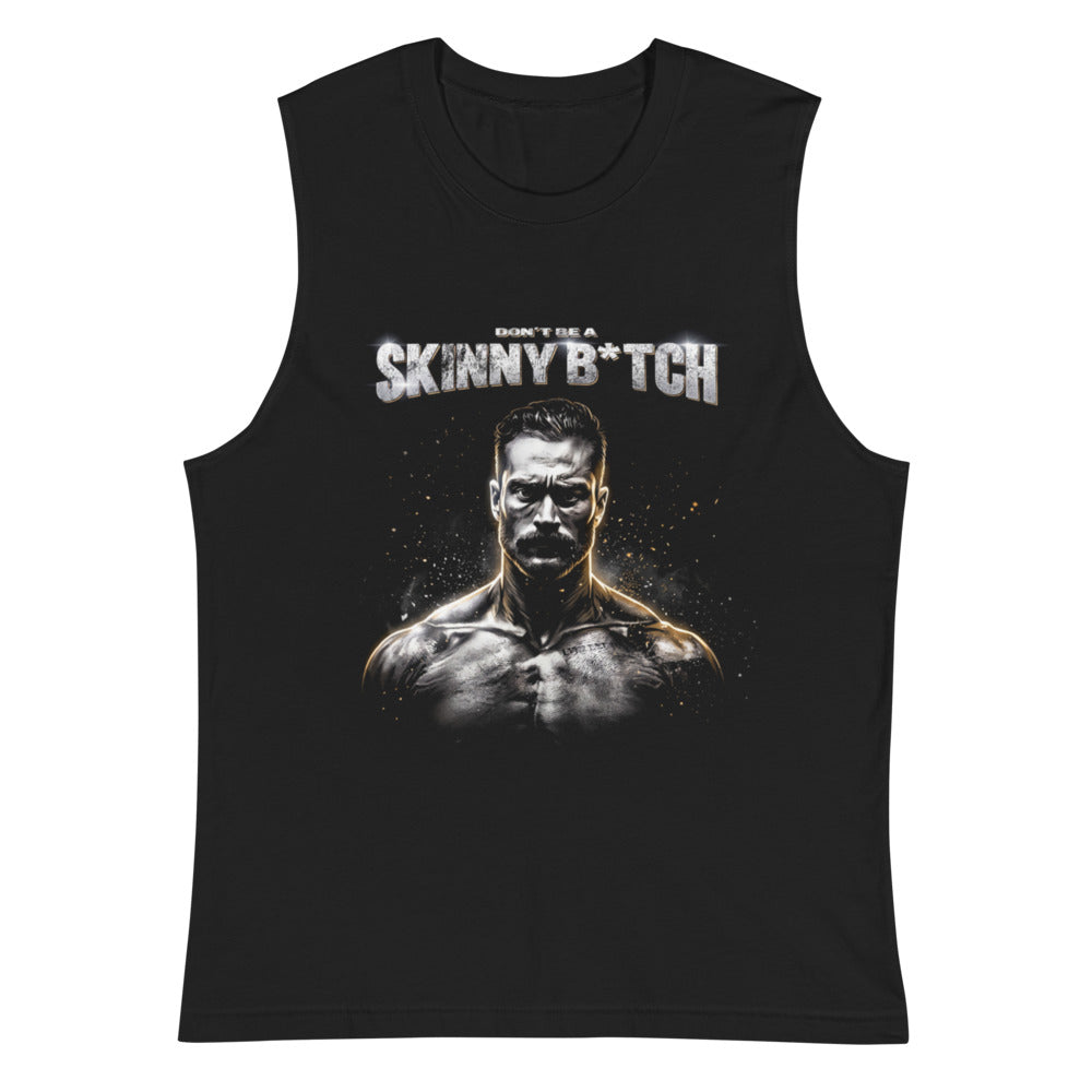 Sin Mangas Dont Be Skinny Bodybuilder Gym Humor - Plano