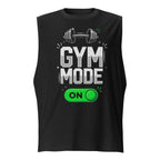 Sin Mangas Gym Mode On Barbell Toggle - Frente