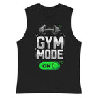 Sin Mangas Gym Mode On Barbell Toggle - Plano