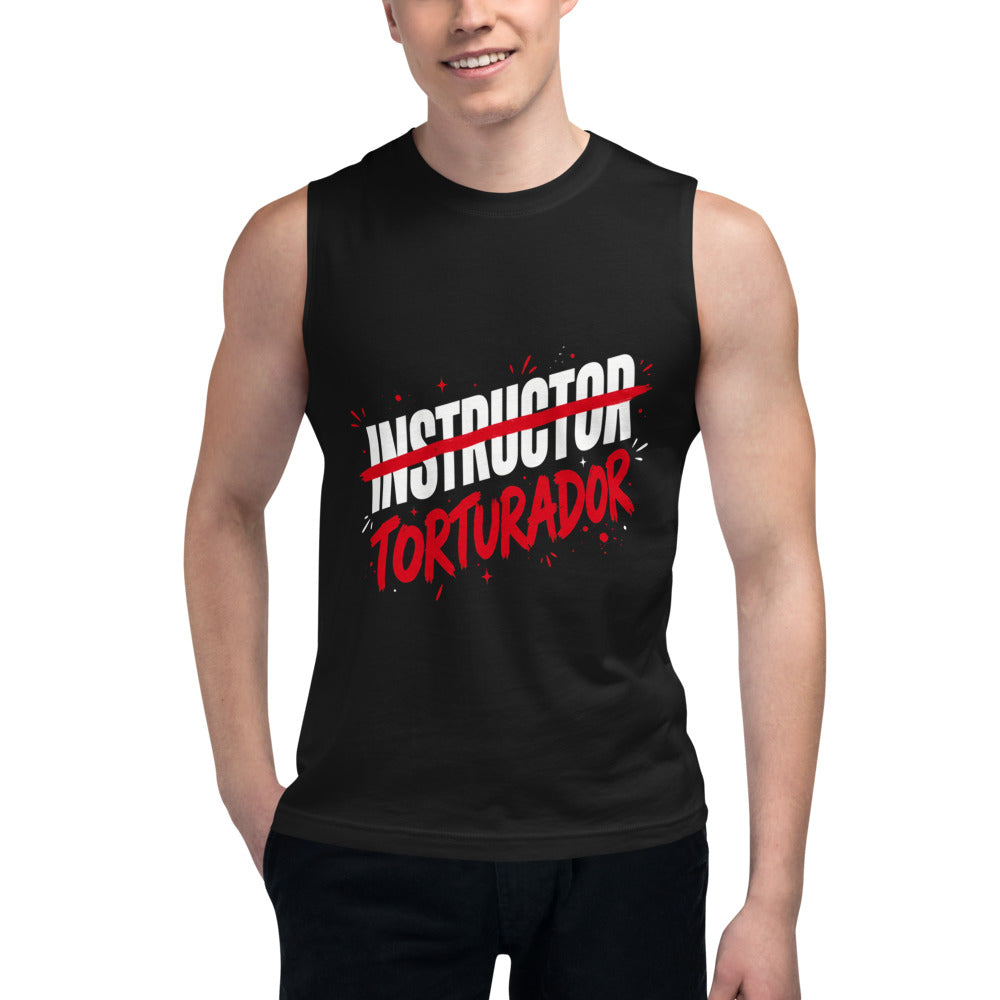 Sin Mangas Instructor Torturador - Modelo masculino