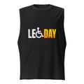 Sin Mangas Leg Day Access Symbol Gym Humor - Frente