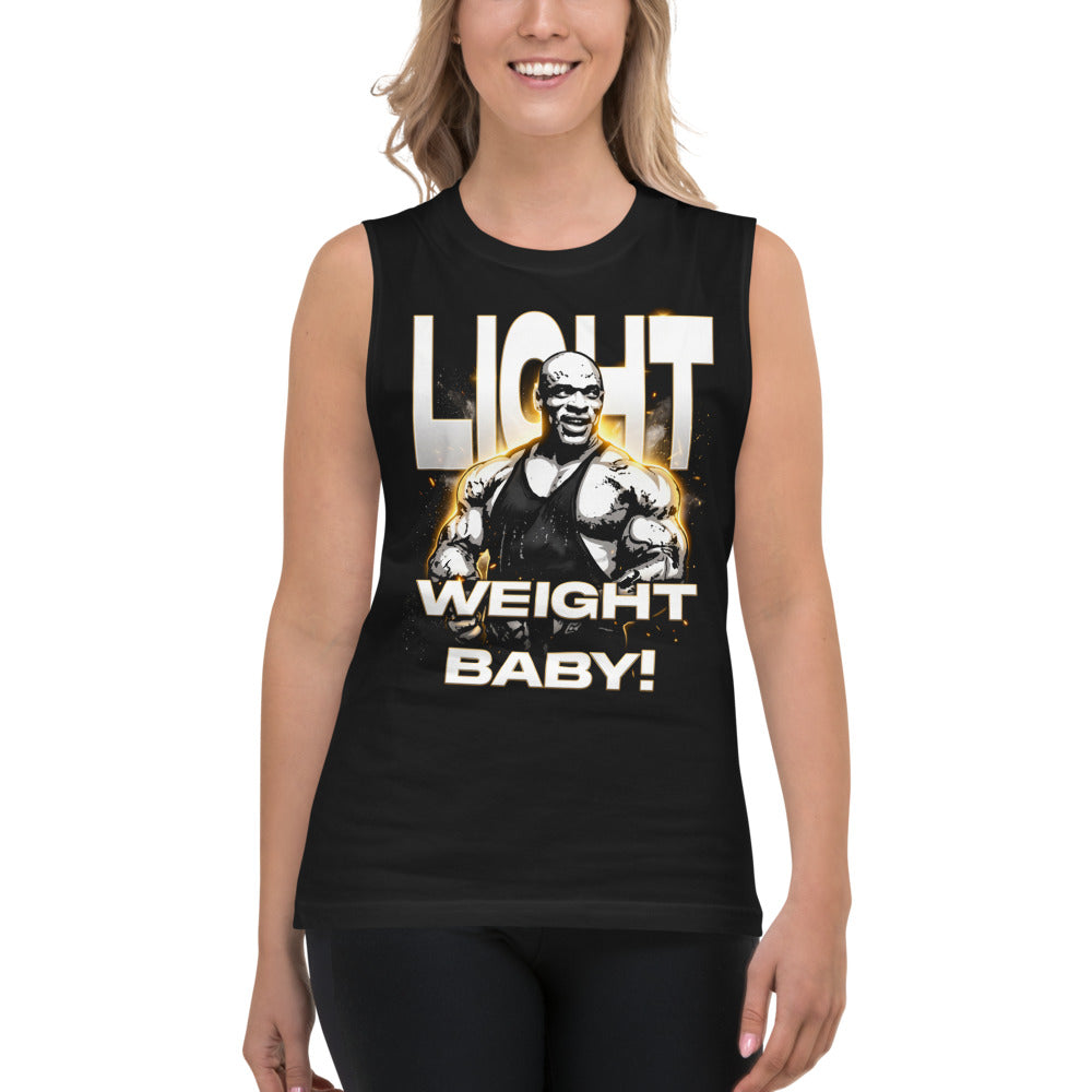 Sin Mangas Light Weight Baby Gym Bodybuilder - Modelo femenina