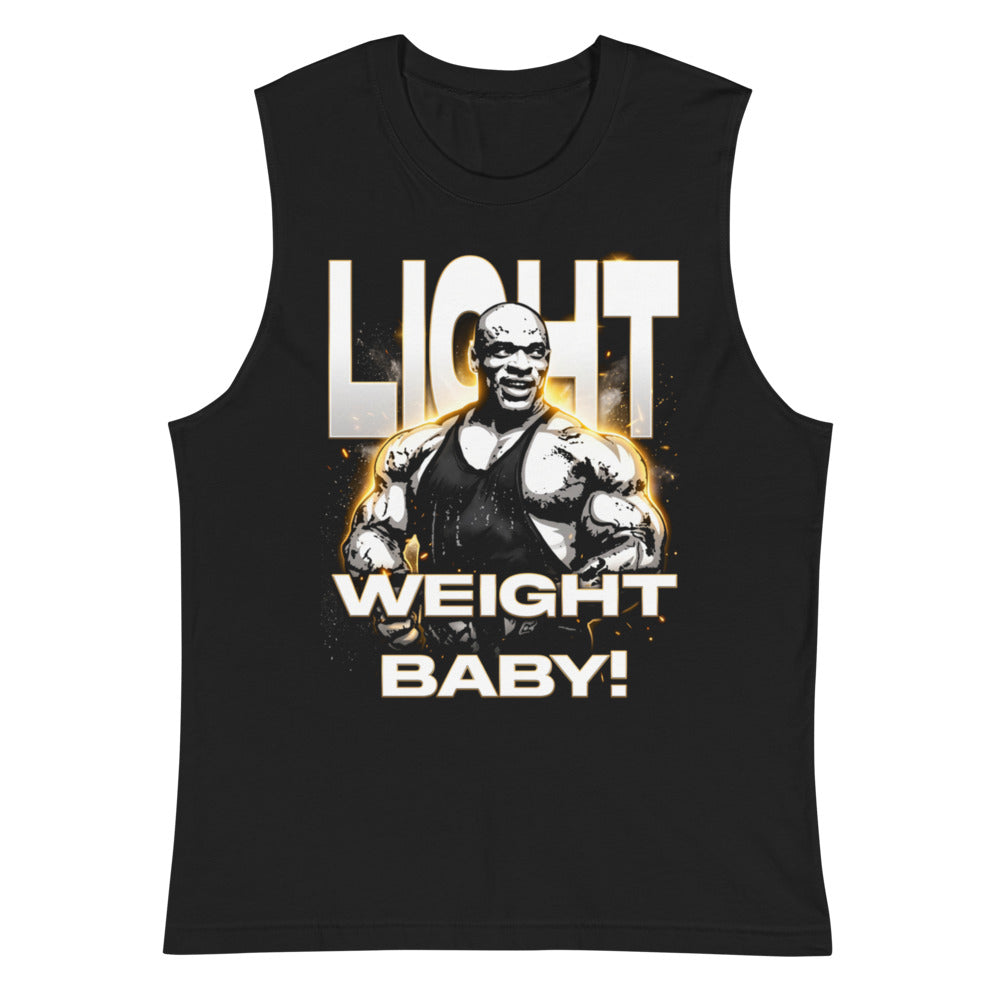 Sin Mangas Light Weight Baby Gym Bodybuilder - Plano