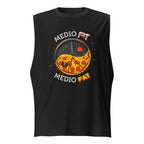 Sin Mangas Medio Fit Medio Fat Pizza Weight Plate - Frente