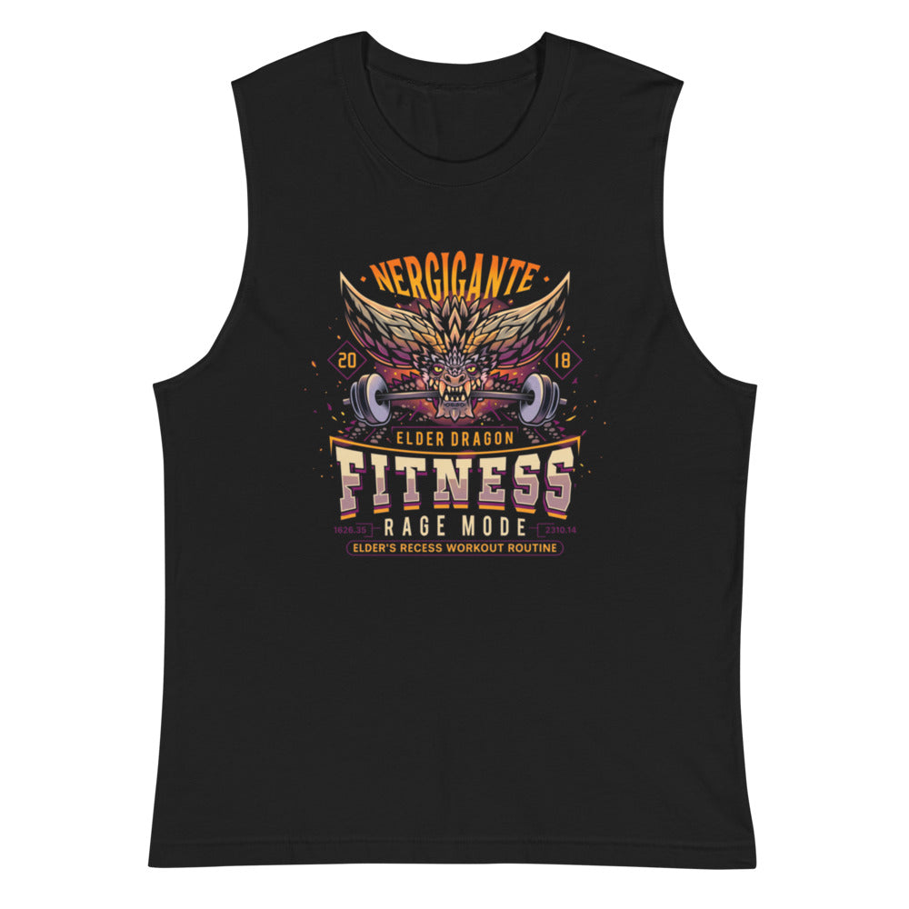 Sin Mangas Nergigante Elder Dragon Fitness Rage Mode - Plano