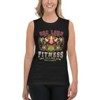 Sin Mangas Orc Lord Fitness Orc Village Gym - Modelo femenina
