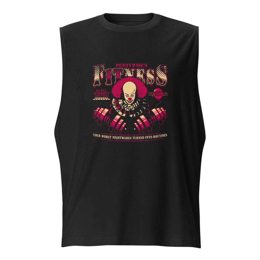 Sin Mangas Pennywise's Fitness Derry Maine Dumbbells - Frente