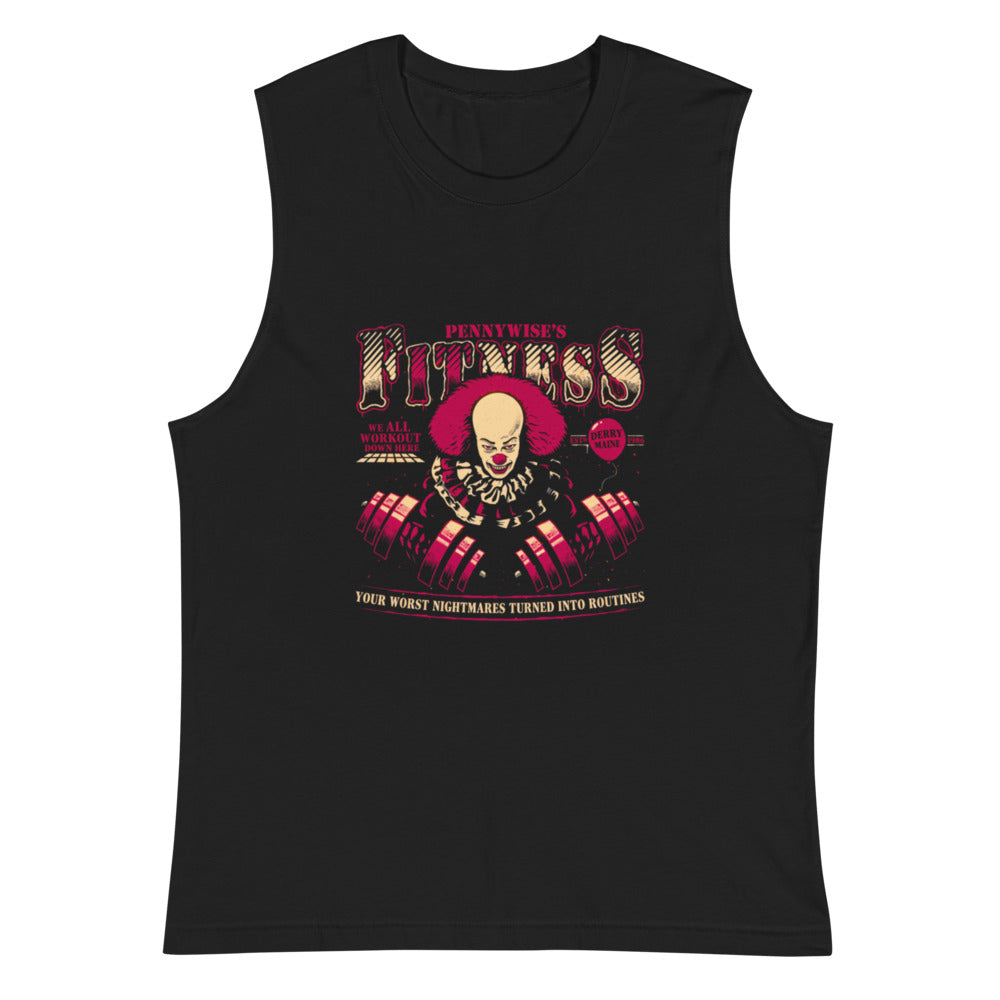Sin Mangas Pennywise's Fitness Derry Maine Dumbbells - Plano