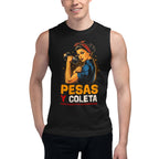Sin Mangas Pesas Y Coleta Construidas Por Determinación - Modelo masculino