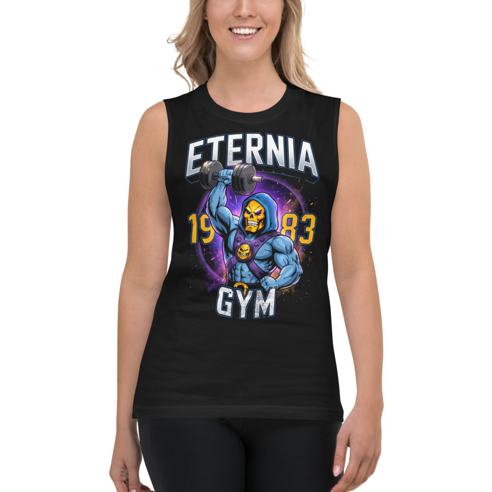 Sin Mangas Skeletor Eternia Gym 1983 Raised Dumbbell - Modelo femenina