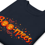 Suéter Boo-rpees Halloween Pumpkin Burpees - Doblado zoom