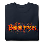 Suéter Boo-rpees Halloween Pumpkin Burpees - Doblado