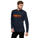 Suéter Boo-rpees Halloween Pumpkin Burpees - Lateral izquierdo