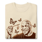 Suéter Crisálida Hombre Tatuaje Tribal Mariposas Sepia - Doblado