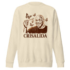Suéter Crisálida Hombre Tatuaje Tribal Mariposas Sepia - Frente