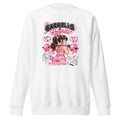 Suéter Barbells And Ponytails Kawaii Gym - Frente