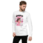 Suéter Barbells And Ponytails Kawaii Gym - Lateral izquierdo