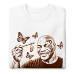 Suéter Crisálida Hombre Tatuaje Tribal Mariposas Sepia - Doblado