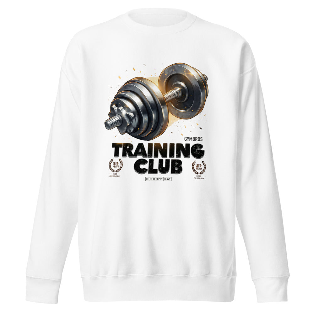 Suéter Gymbros Training Club Steel Dumbbell - Frente