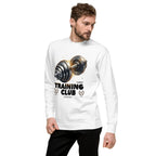 Suéter Gymbros Training Club Steel Dumbbell - Lateral izquierdo