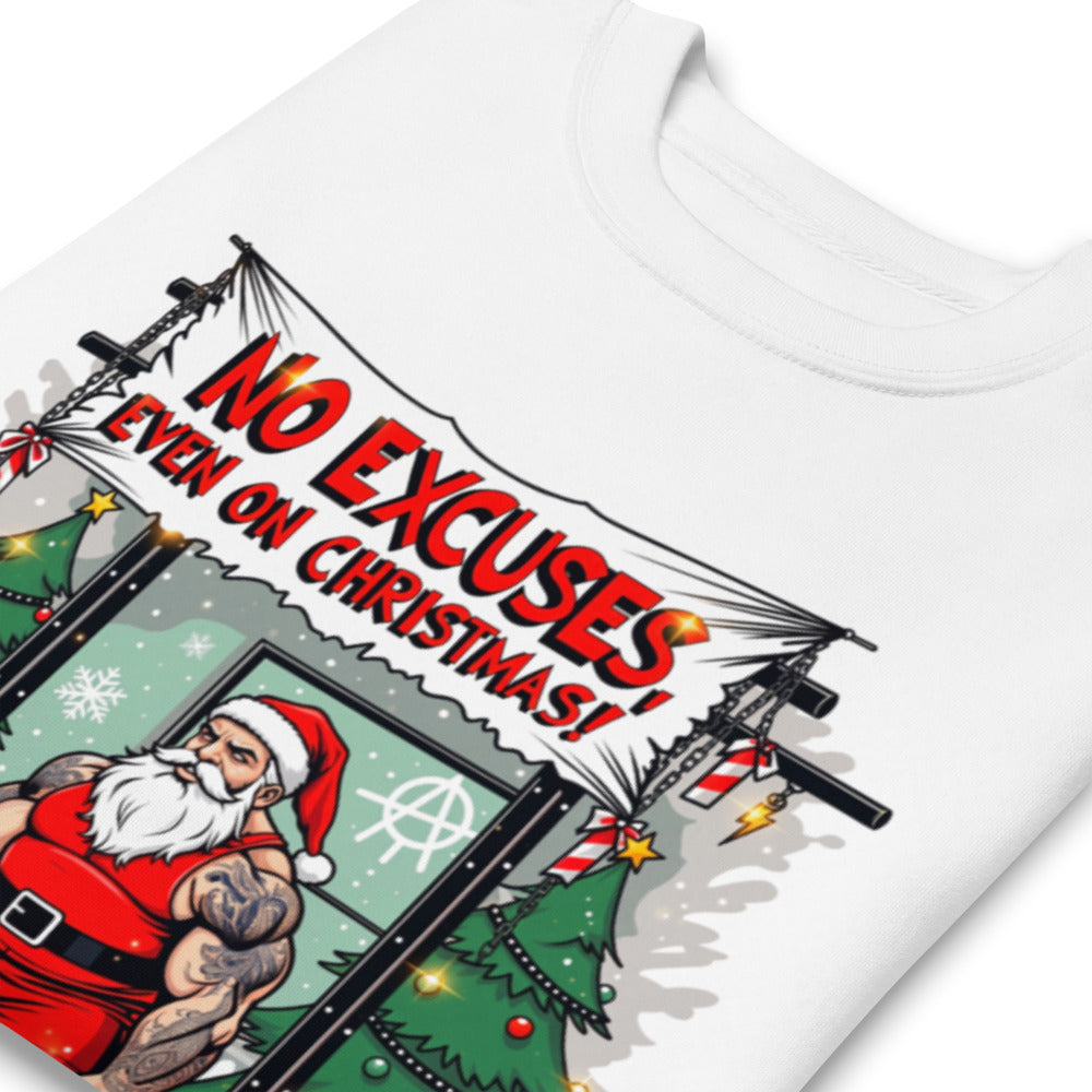 Suéter No Excuses Even On Christmas - Doblado zoom