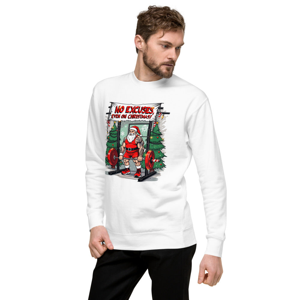 Suéter No Excuses Even On Christmas - Lateral izquierdo