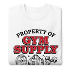 Suéter Property Of Gym Supply Kettlebell Shaker - Doblado