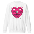 Suéter Strength With Purpose Pink Heart Plate - Frente