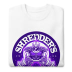 Suéter TMNT Shredder's Gym 1984 Purple Emblem - Doblado