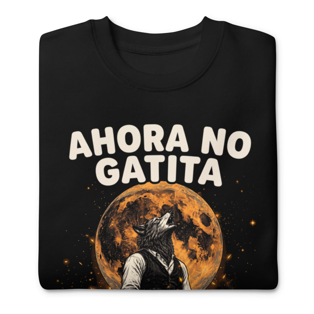 Suéter Ahora No Gatita Papá Está En La Cueva Del Dolor - Doblado