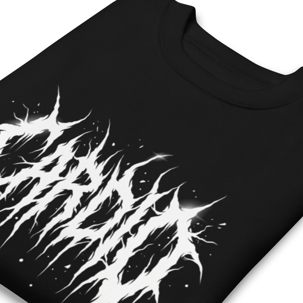 Suéter Cardio Death Metal Espinas Blancas - Doblado zoom