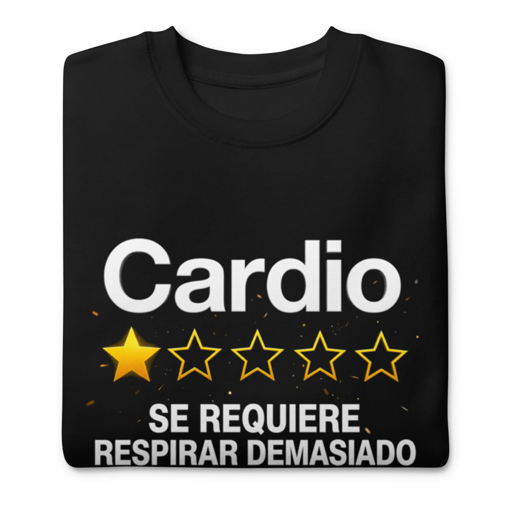 Suéter Cardio Una Estrella Respirar Demasiado - Doblado