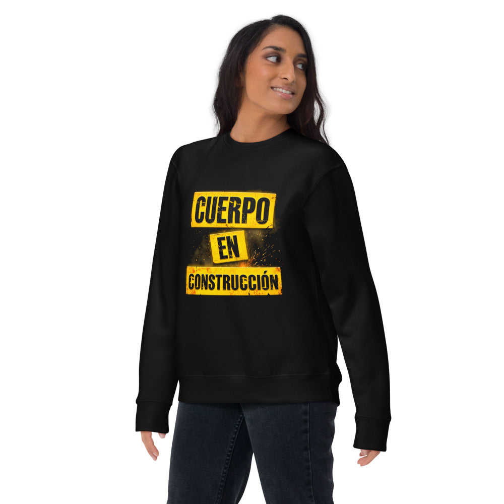 Suéter Cuerpo En Construcción Gym - Lifestyle mujer