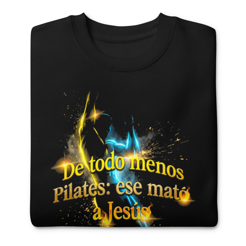 Suéter De Todo Menos Pilates Ese Mató A Jesús - Doblado