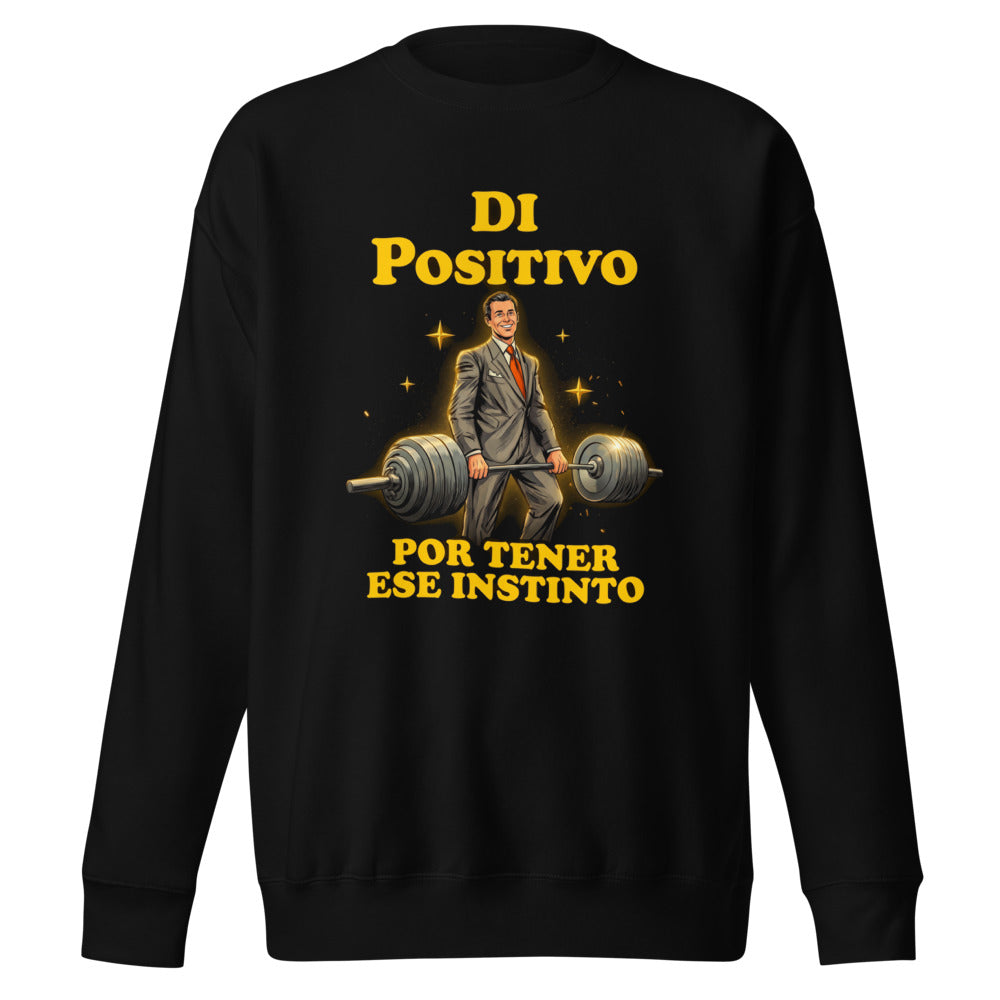 Suéter Di Positivo Por Tener Ese Instinto - Frente