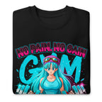 Suéter Dragon Ball Bulma No Pain No Gain - Doblado