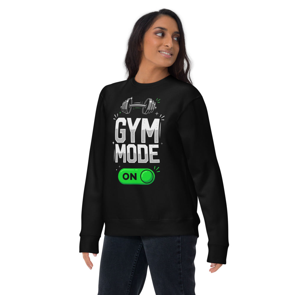Suéter Gym Mode On Barbell Toggle - Lifestyle mujer