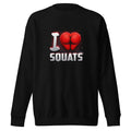 Suéter I Love Squats Gym Humor - Frente