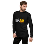 Suéter Leg Day Access Symbol Gym Humor - Lateral izquierdo